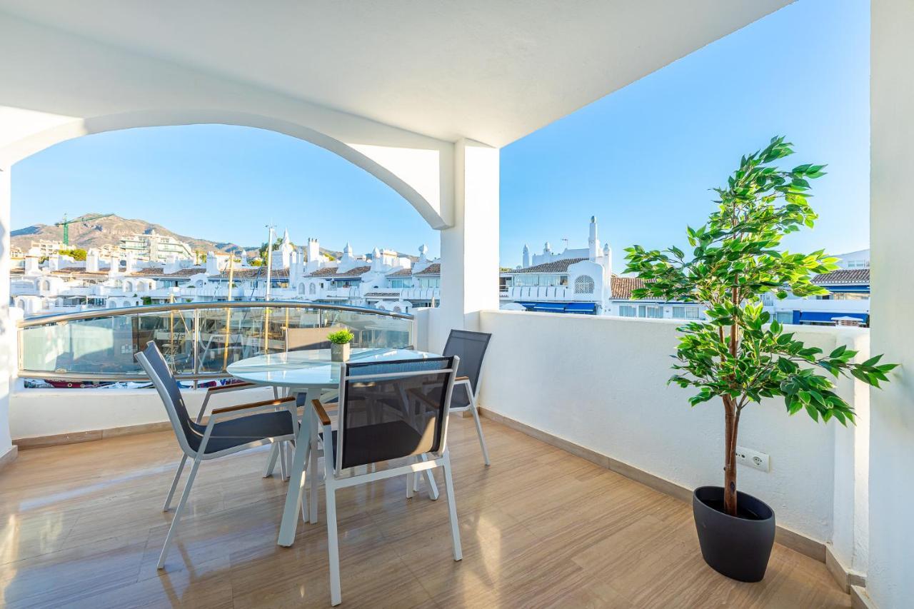 Atico Puerto Marina First Island With Sea Views And Rooftop Pool Benalmádena Exterior foto